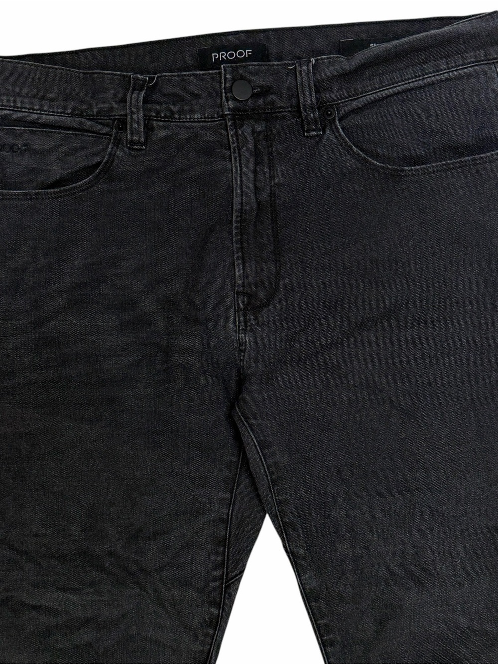 Proof Rover Pants Men 32x30 Black Stretch Canvas 5 Pocket Work Utility Huckberry